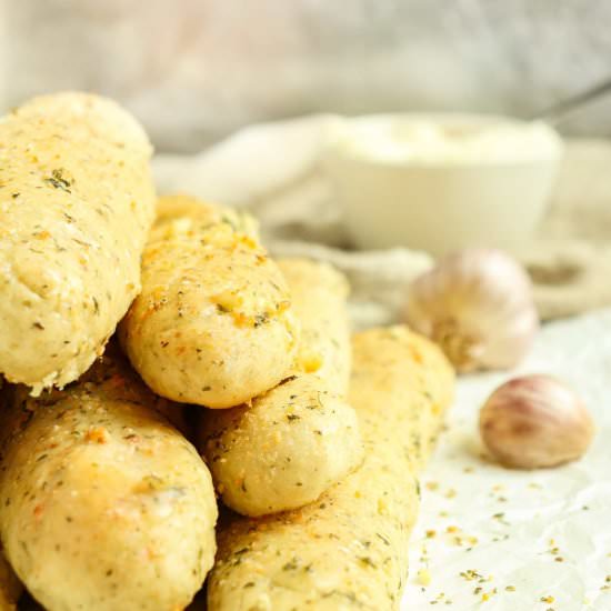 Garlic Herb Breadsticks