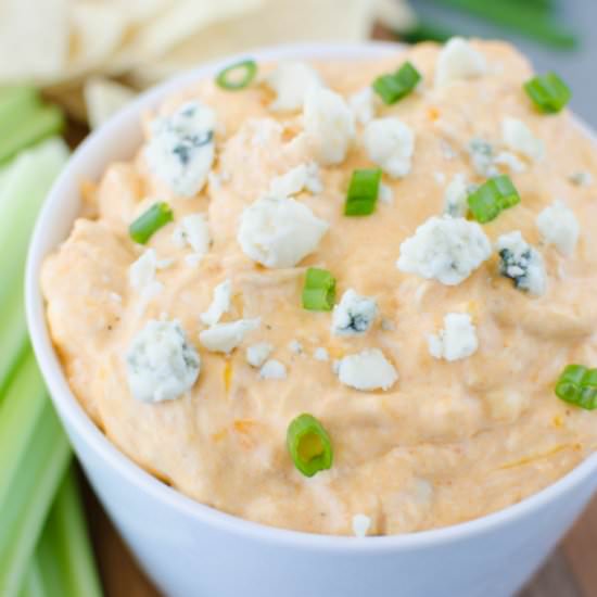 Instant Pot Buffalo Chicken Dip