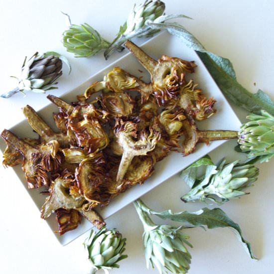 Crispy Fried Artichokes