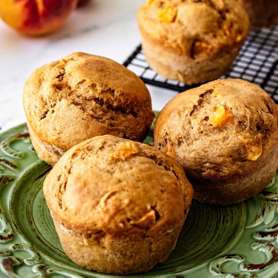 Peach Muffins