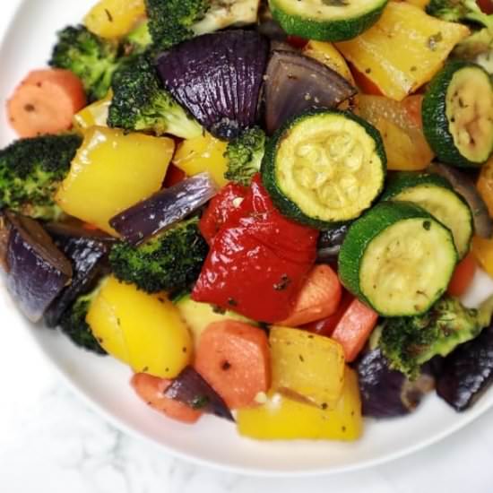 Mediterranean Roasted Vegetables