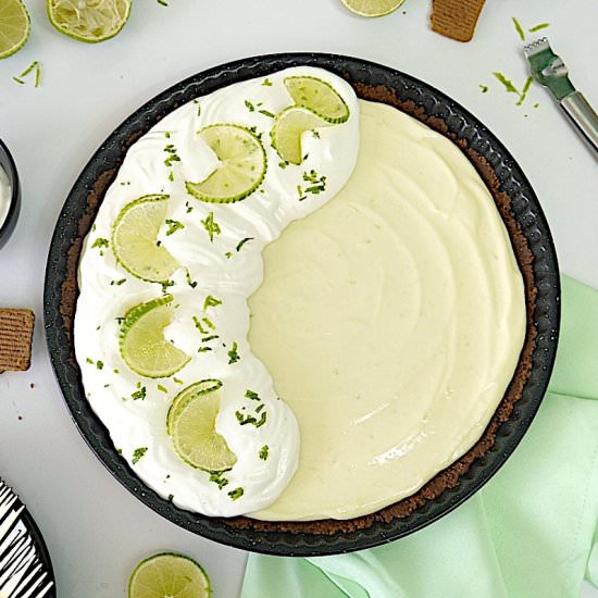 NO Bake Key Lime Pie with Biscoff