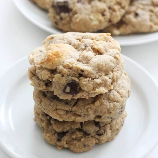 Vegan S’mores Cookies (Gluten-Free)