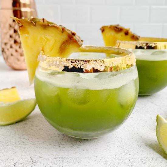 Pineapple Matcha Margarita