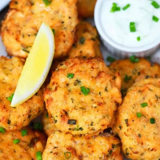 Air Fryer Salmon Cakes