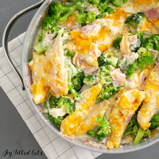 Keto Chicken and Broccoli Skillet