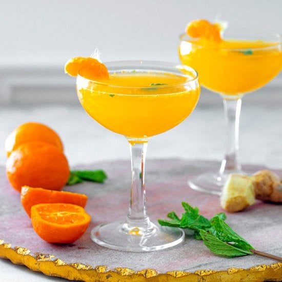 Clementine Ginger Cocktail