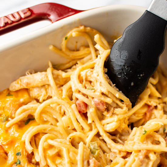 baked chicken spaghetti