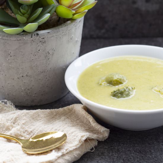Easy Vegan Broccoli Soup