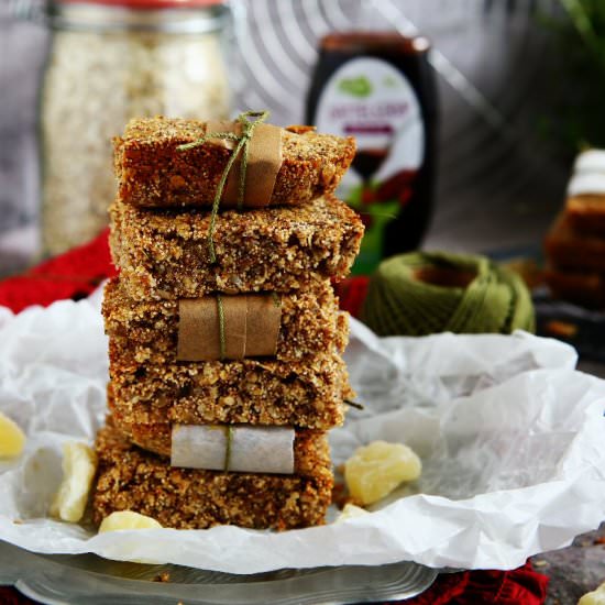 Pineapple Coconut Muesli Bars
