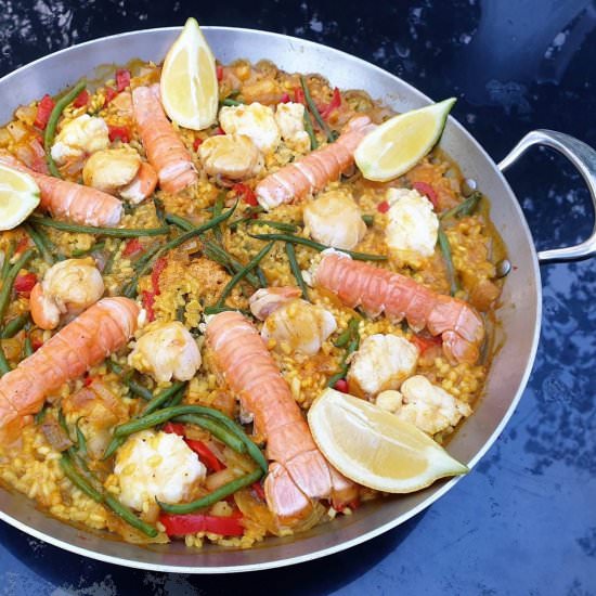 Seafood Paella