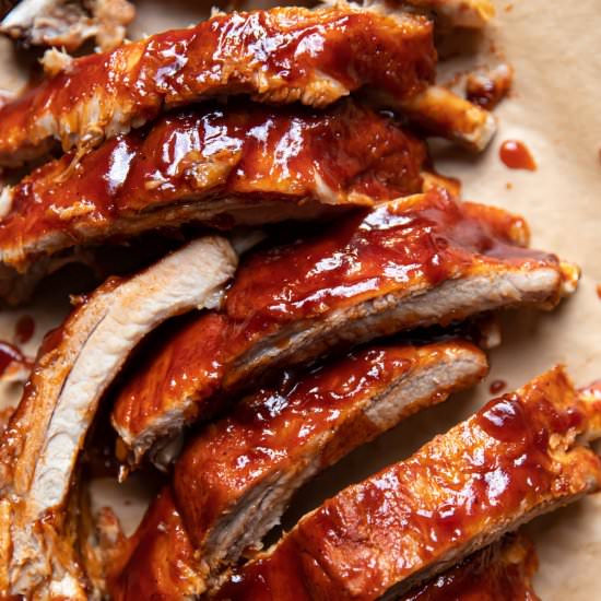 30 Minute Instant Pot BBQ Ribs
