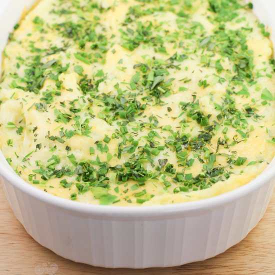 Gruyere, Garlic and Gouda Potatoes