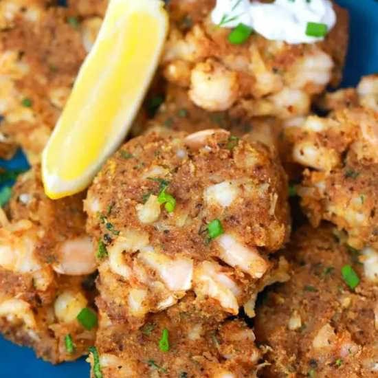 Air Fryer Shrimp Cakes
