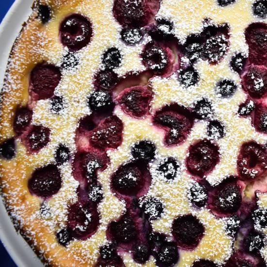 Baked Very Berry Cheesecake