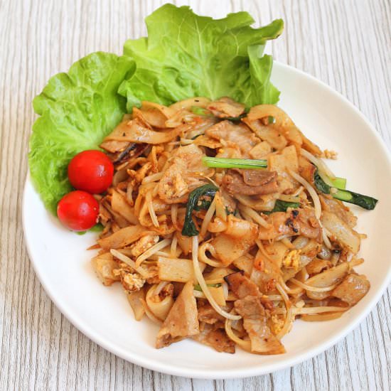 Homemade Char Kuey Teow