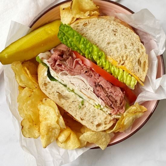 Foot-long Deli Sandwich