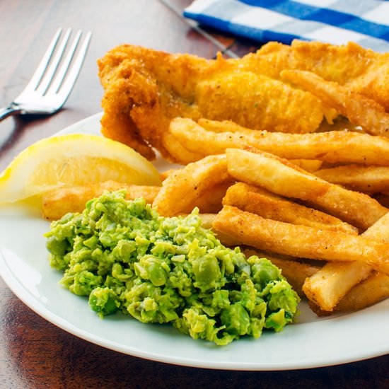 Mushy Peas with Mint and Lemon