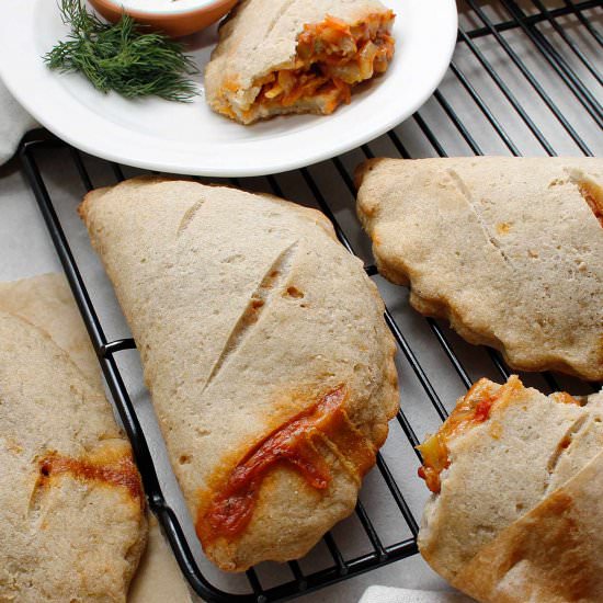 Sourdough Calzones GF Vegan