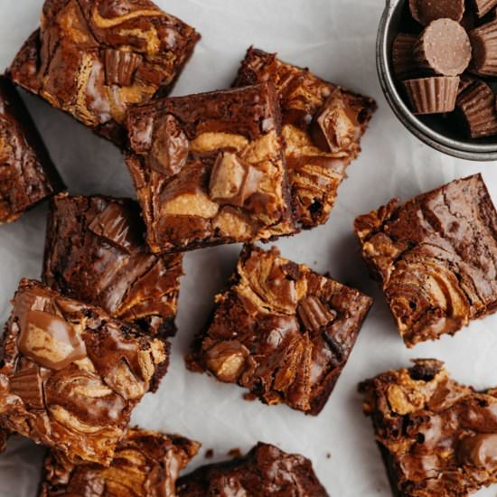 Brownies with Peanut Butter Cups