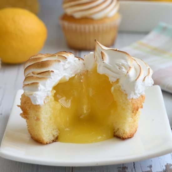 Lemon Meringue Cupcakes