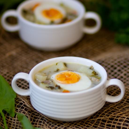 Sorrel soup
