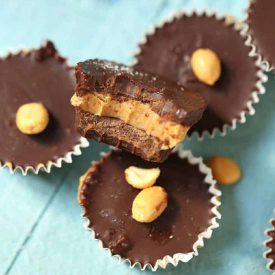 SALTED LOW-CARB PEANUT BUTTER CUPS