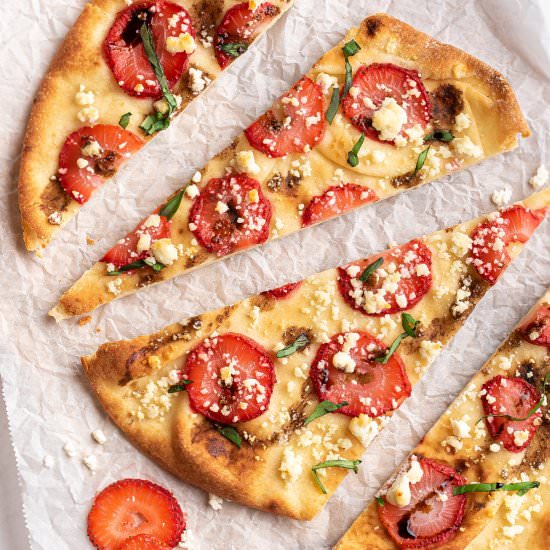 Strawberry Balsamic Flatbread