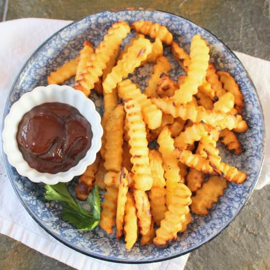 Grilled Crispy French Fries