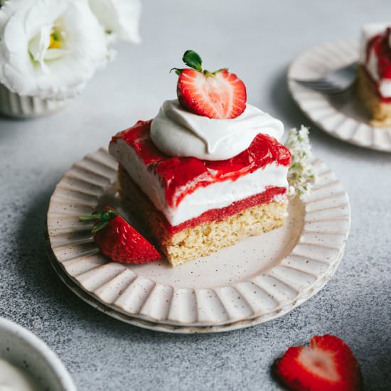 Strawberry Shortcake Ice Cream Cake