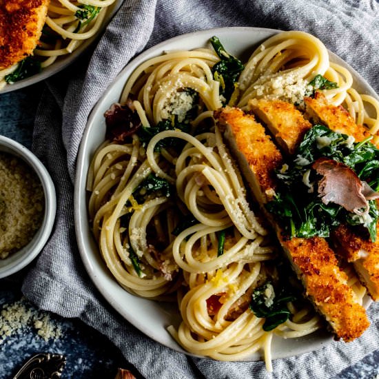 lemon arugula pasta