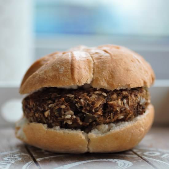 Celeriac Mushroom Burgers Recipe
