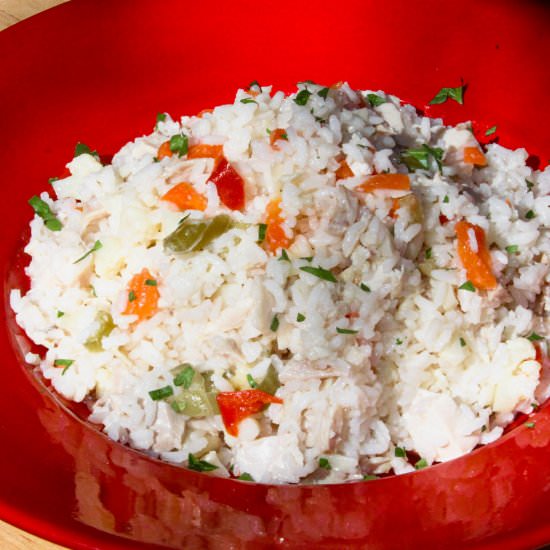 Rice Salad with Chicken