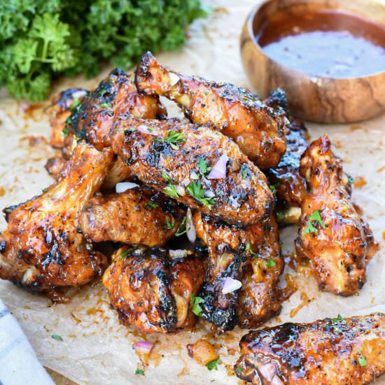 Chipotle Ginger Orange Grilled Wing
