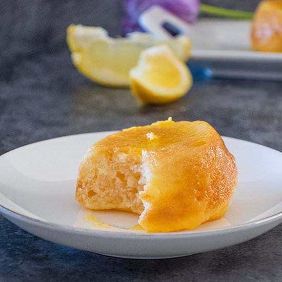 Gluten-Free Mini Lemon Cakes