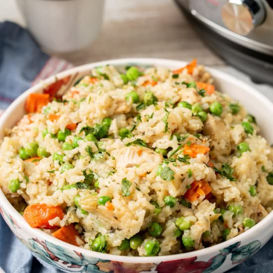 Instant Pot Chicken and Rice