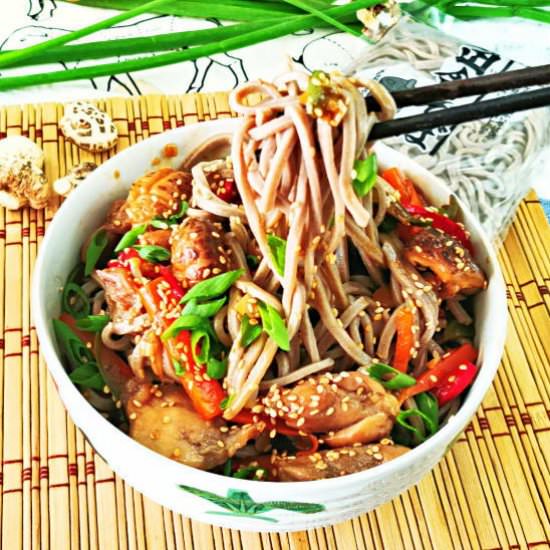 Teriyaki noodles