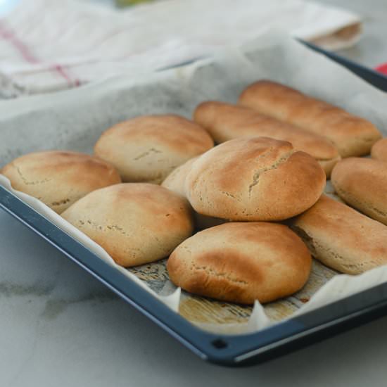 Gluten Free Hamburger & Hot Dog Bun