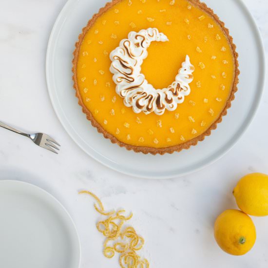 Yuzu & Lemon Meringue Pie