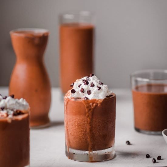 Chocolate Sweet Potato Milkshake