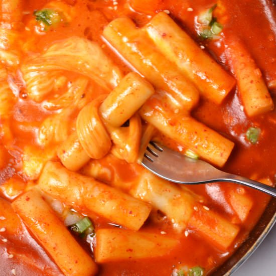 Cheese Tteokbokki