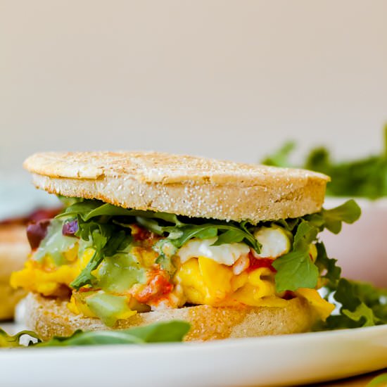 Moroccan Breakfast Sandwiches
