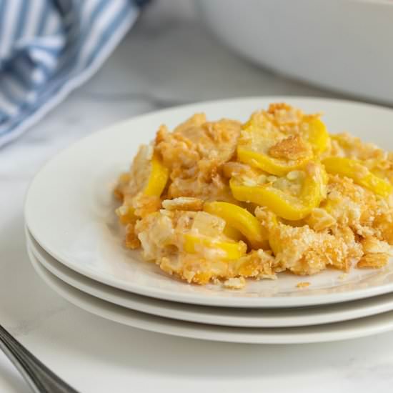 cheesy squash casserole