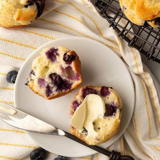 Spectacular Blueberry Muffins