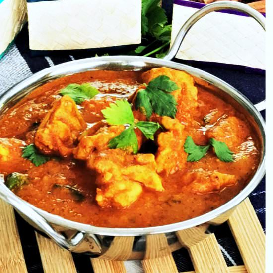 Chicken Madras curry