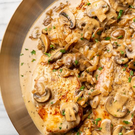 creamy sherry chicken