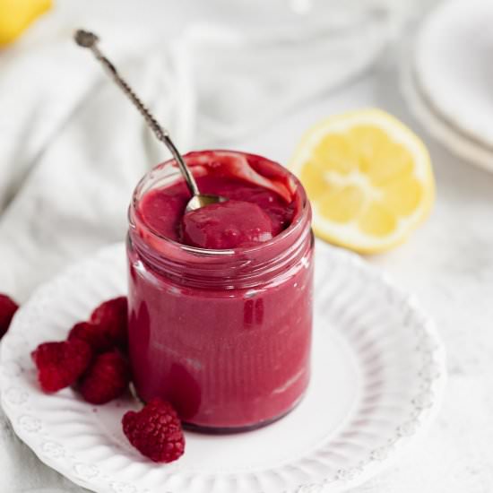 Raspberry Curd