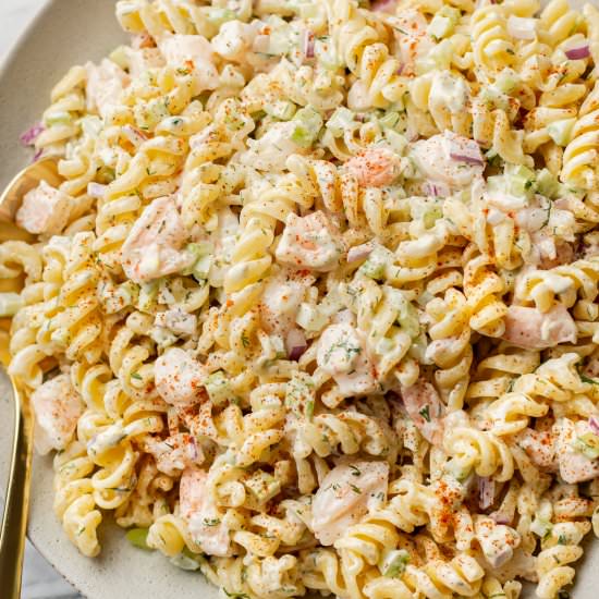 shrimp pasta salad