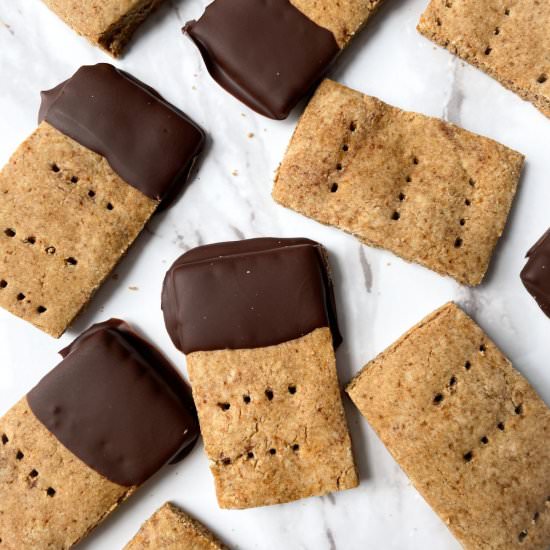 Gluten Free Vegan Graham Crackers