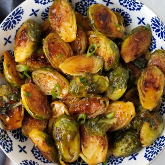 teriyaki brussels sprouts